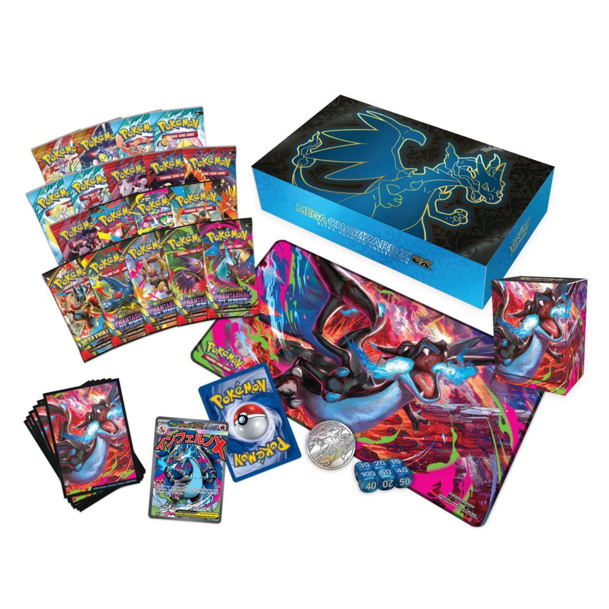 Pokemon Mega Charizard X ex Ultra Premium Collection