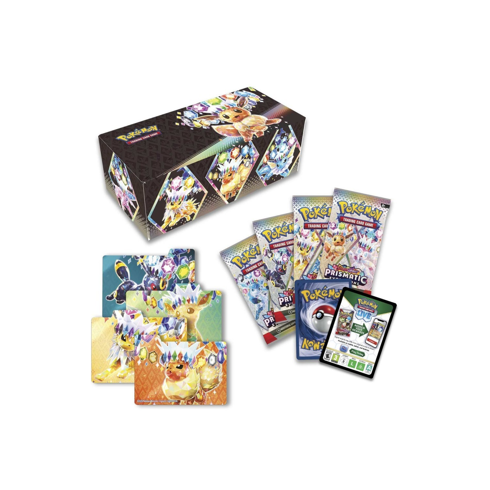 Prismatic Evolutions Surprise Box