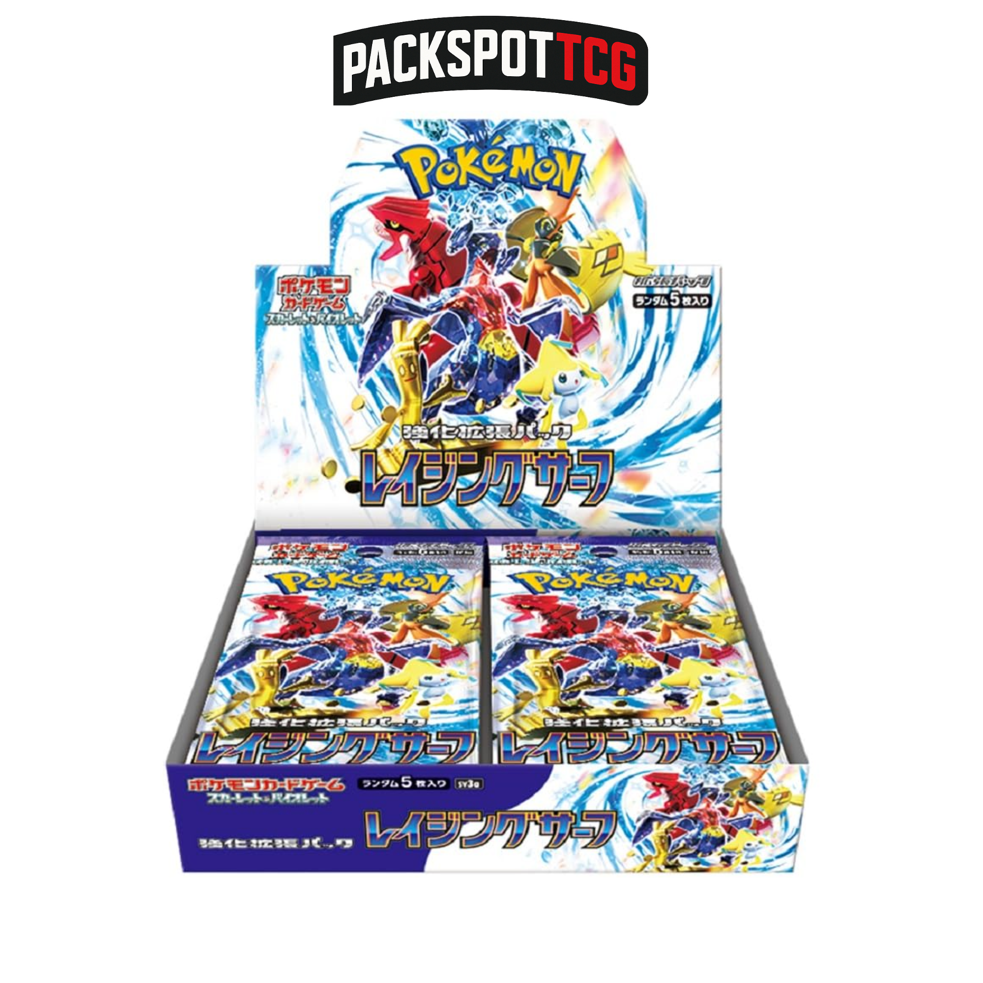 Raging Surf Booster Pack Japanese Trading Card Game Pokemon Cards