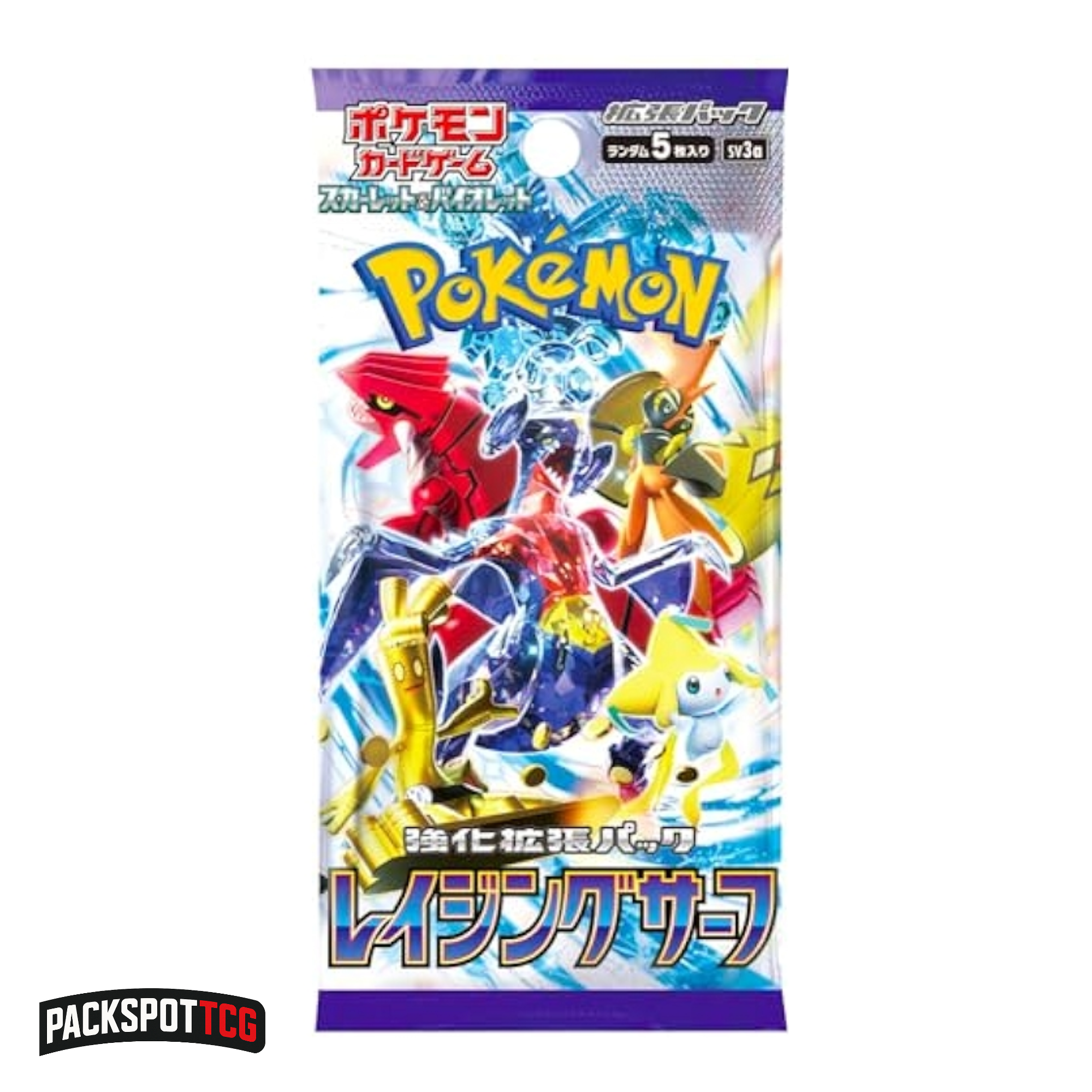 Raging Surf Booster Pack Japanese Trading Card Game Pokemon Cards