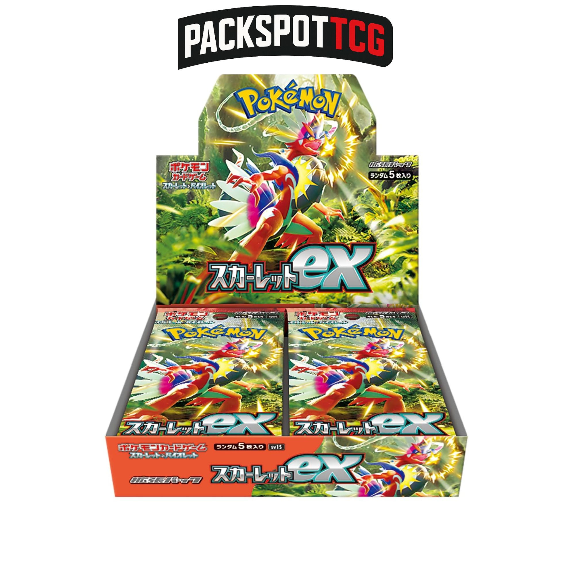 Scarlet EX Booster Pack Japanese Trading Card Game