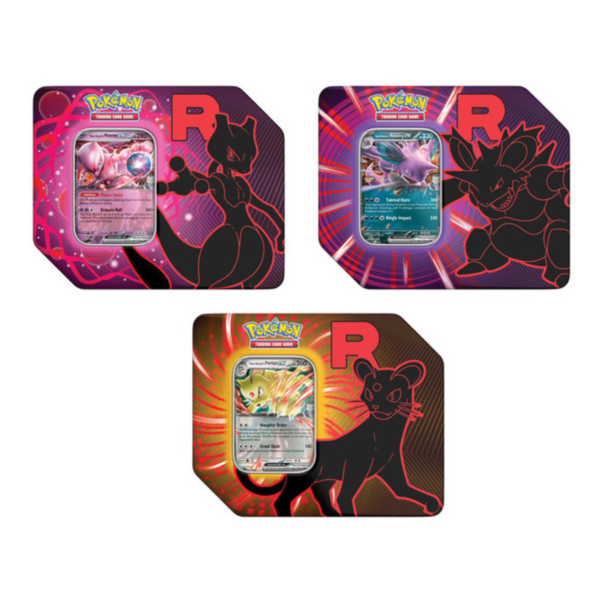 Pokmon Team Rocket Tin - Styles May Vary (Random) PackSpotTCG Pokmon Team Rocket Tin - Styles May Vary (Random) PackSpotTCG