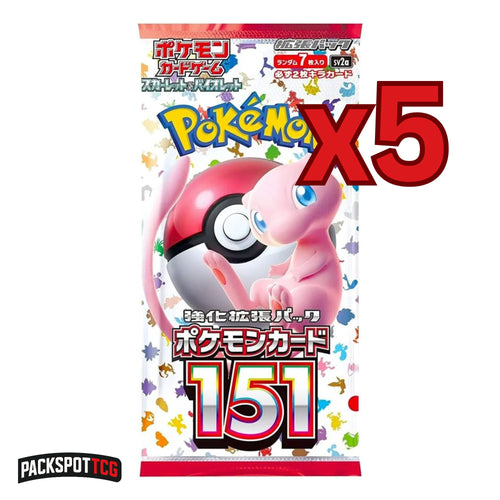151 Booster Pack Japanese Trading Card Game