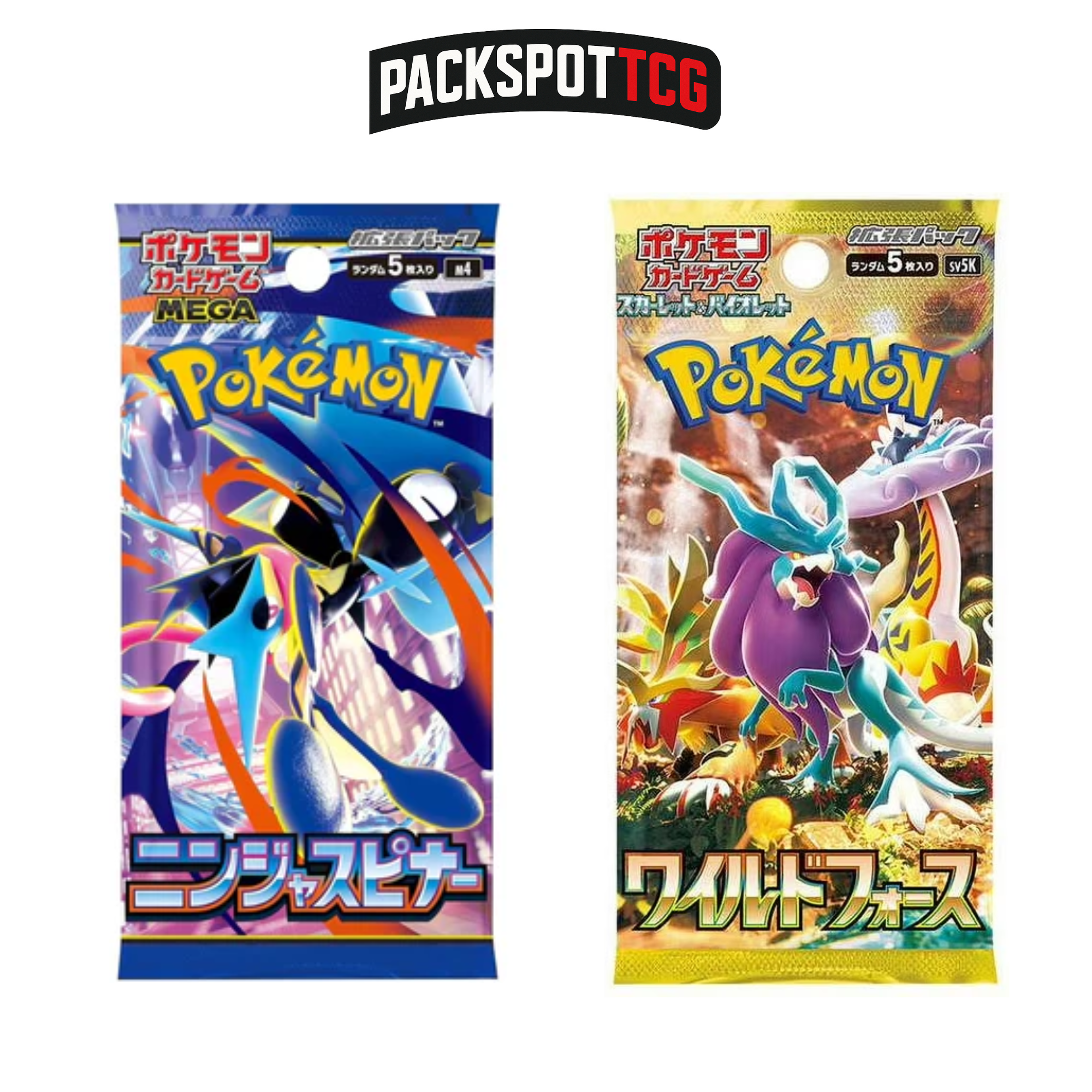 Japanese Pokemon Booster Pack Variety Bundle - 12 Packs