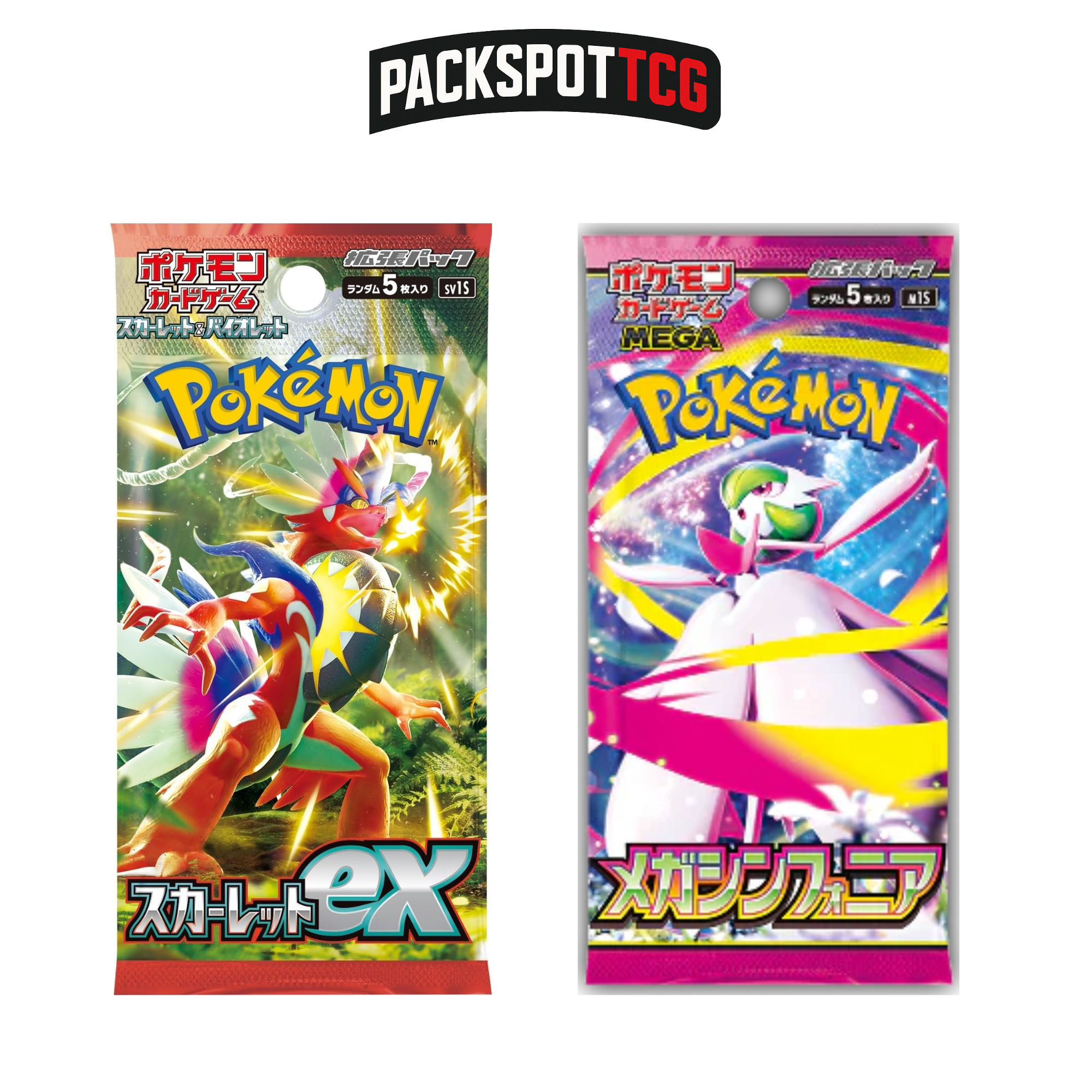 Japanese Pokemon Booster Pack Variety Bundle - 12 Packs