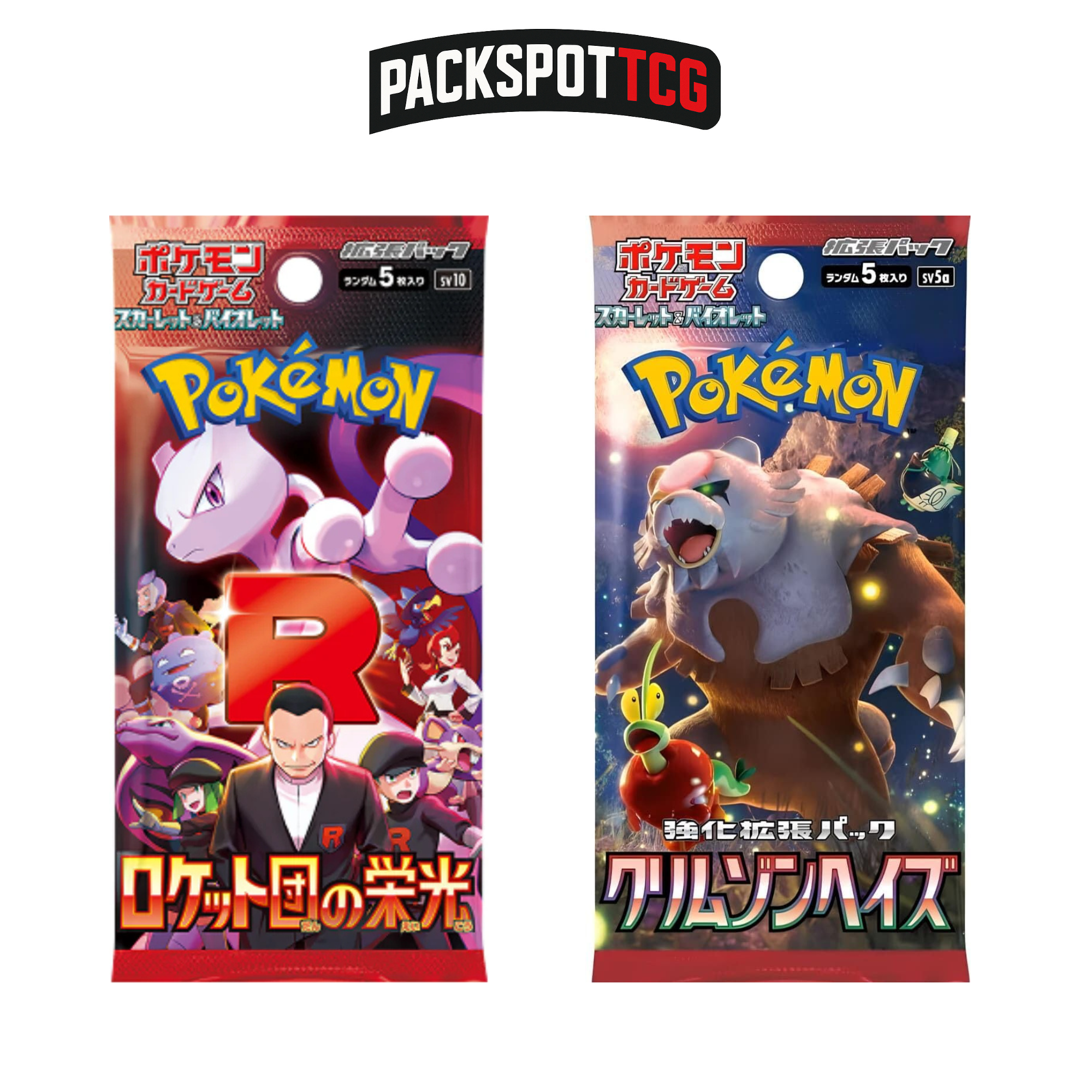 Japanese Pokemon Booster Pack Variety Bundle - 12 Packs