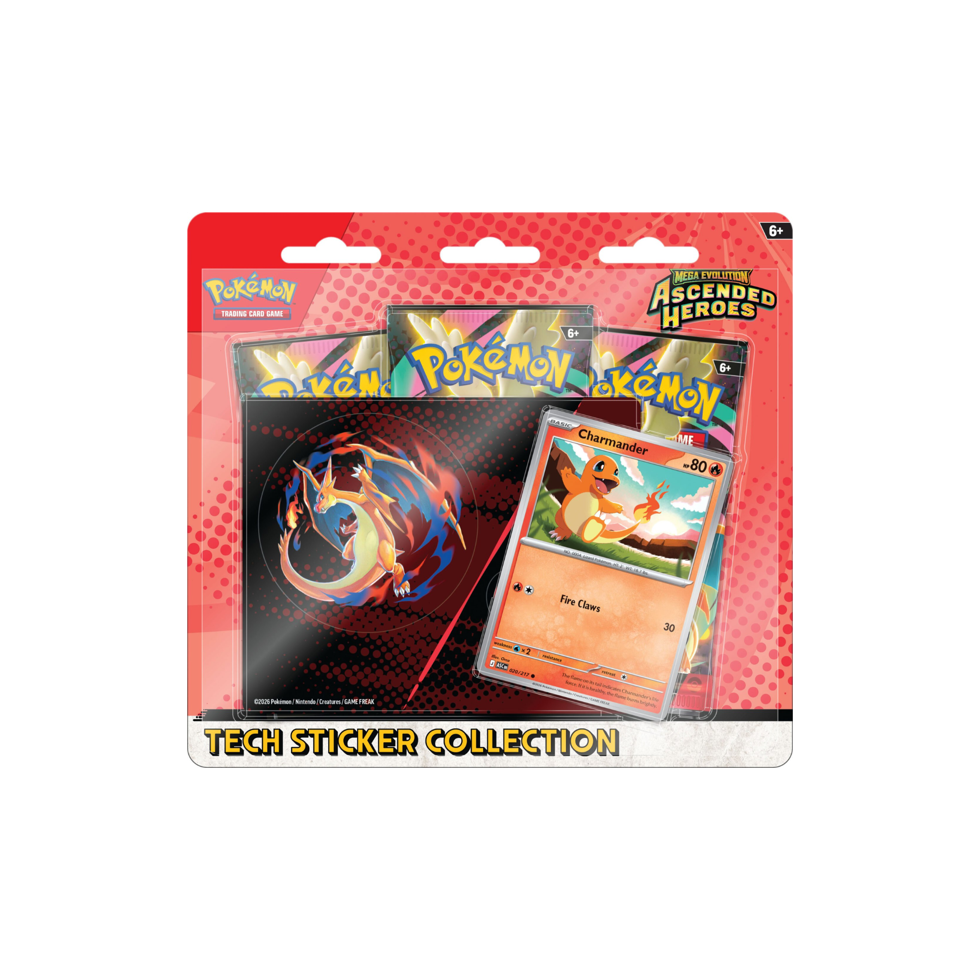 Ascended Heroes Tech Sticker Collection Mega Charizard Y