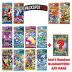 Japanese Pokemon Booster Pack Variety Bundle - 12 Packs