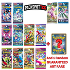 Japanese Pokemon Booster Pack Variety Bundle - 12 Packs