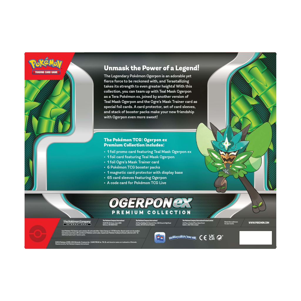 Pokémon Ogerpon ex Premium Collection