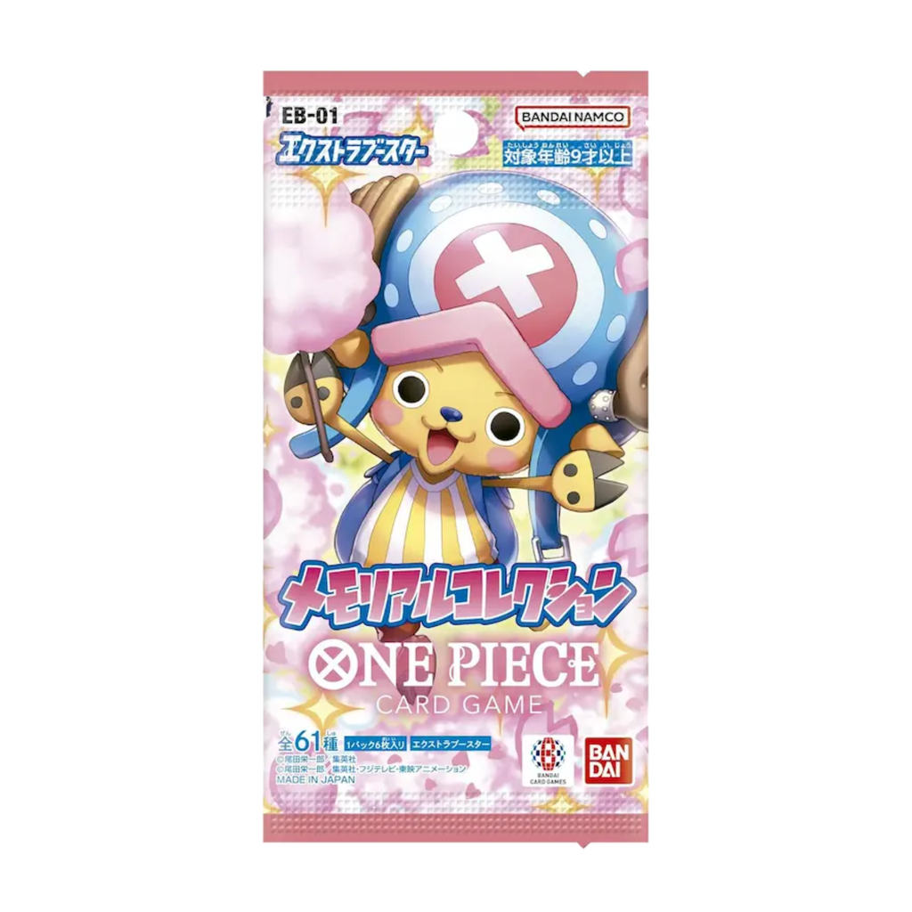 Japanese One Piece Card Game EB-01 Memorial Collection Booster Box