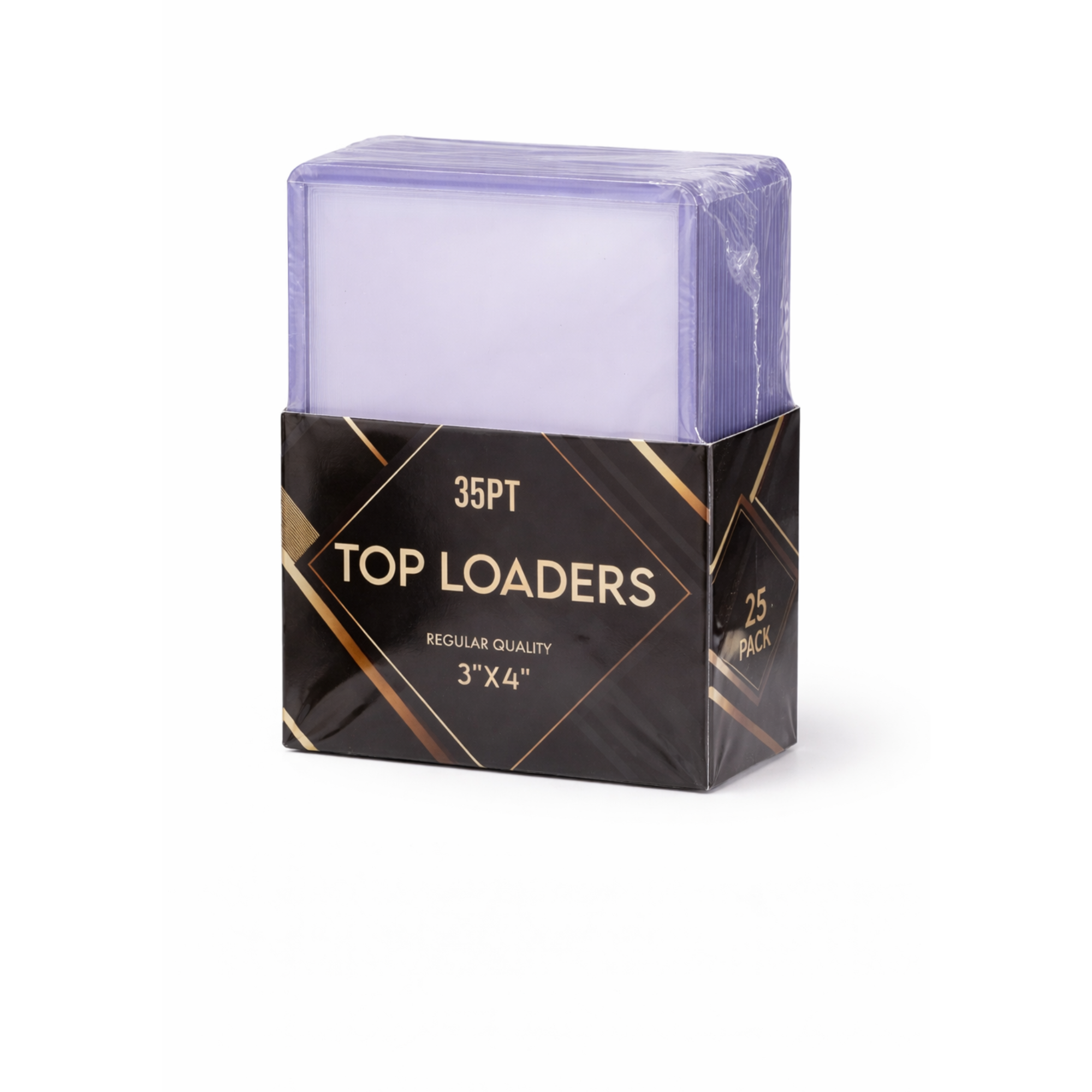 25 Count 3x4 Top Loaders