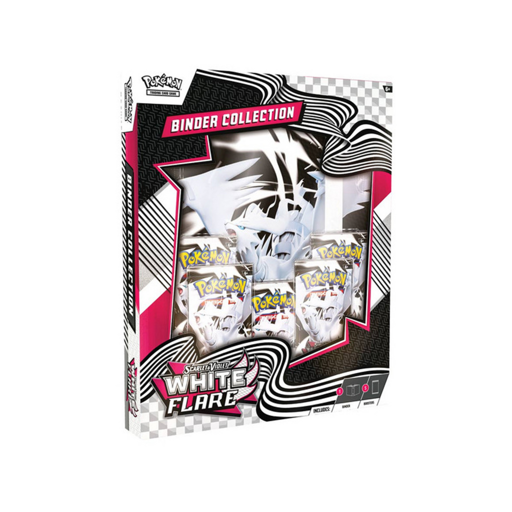 White Flare Binder Collection