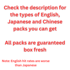 Pokémon English & Japanese/Chinese Combo Pack – 9 Booster Packs + 1 Art Rare!